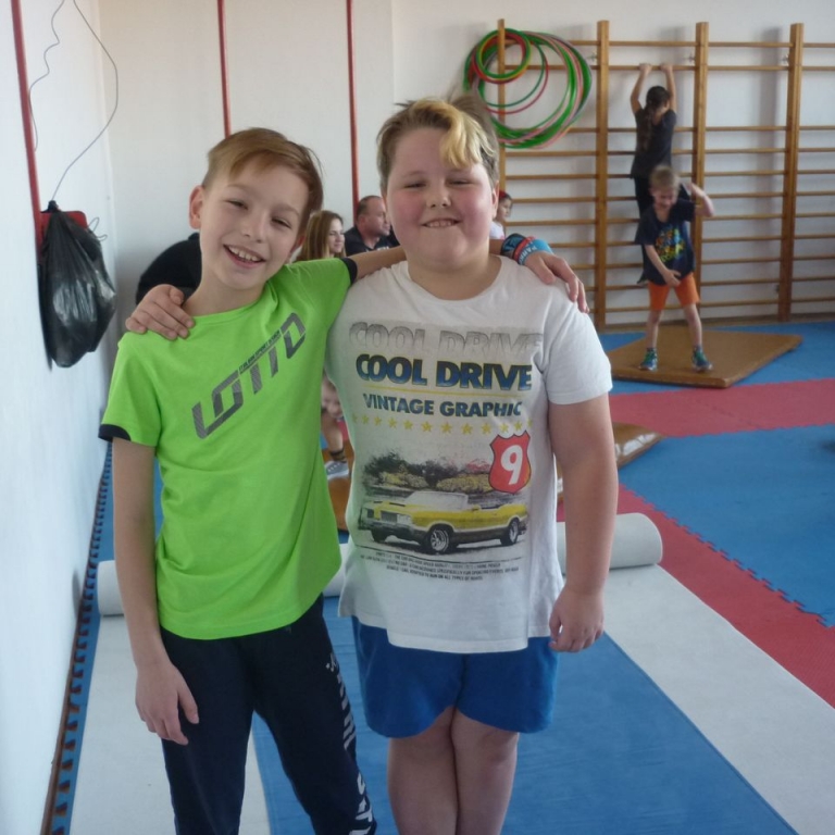 15. 2. Gymnastika - vystoupení pro rodiče